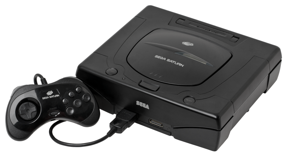 Sega Saturn Console with 1 Controller