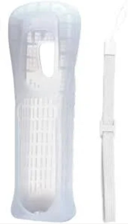 Wii Silicone Controller Cover + Wrist Strap