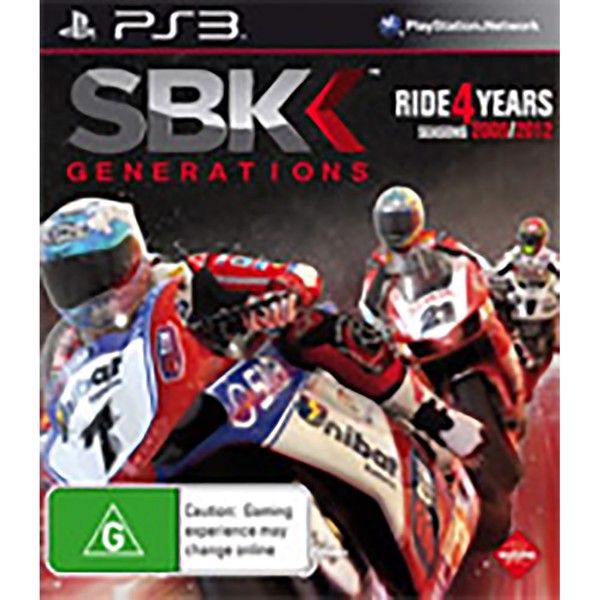 SBK Generations - PlayStation 3 PS3