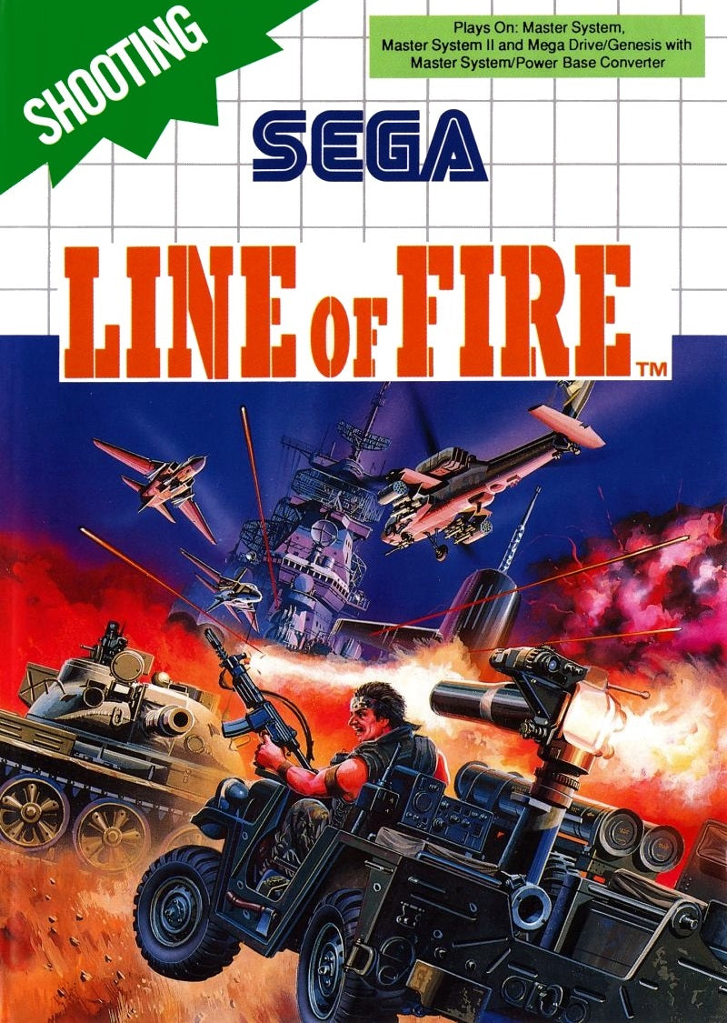 Line of Fire - Sega Master System
