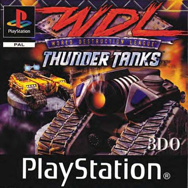 World Destruction League: Thunder Tanks - PlayStation 1 PS1
