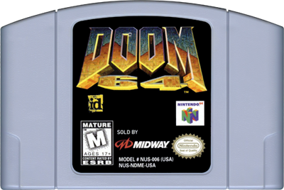 Doom 64 - Nintendo 64 N64 (Cartridge)