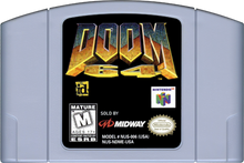 Doom 64 - Nintendo 64 N64 (Cartridge)