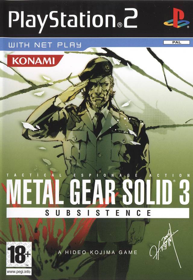 Metal Gear Solid 3: Subsistence - PlayStation 2 PS2