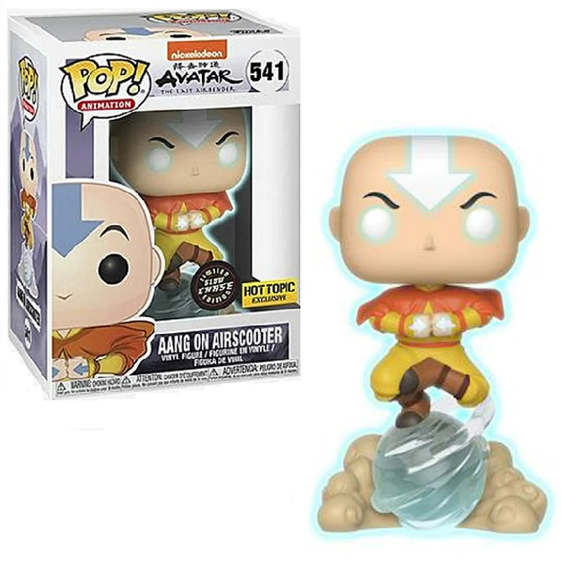 Avatar: The Last Airbender - Aang on Airscooter #541 Glow in the Dark Chase Pop!