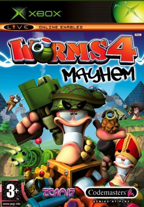 Worms 4: Mayhem - Xbox Original