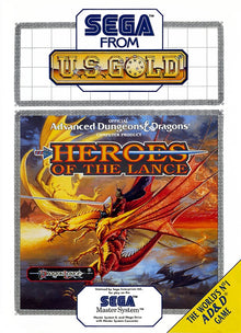 Heroes of the Lance - Sega Master System