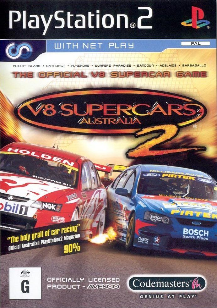 V8 Supercars Australia 2 - PlayStation 2 PS2