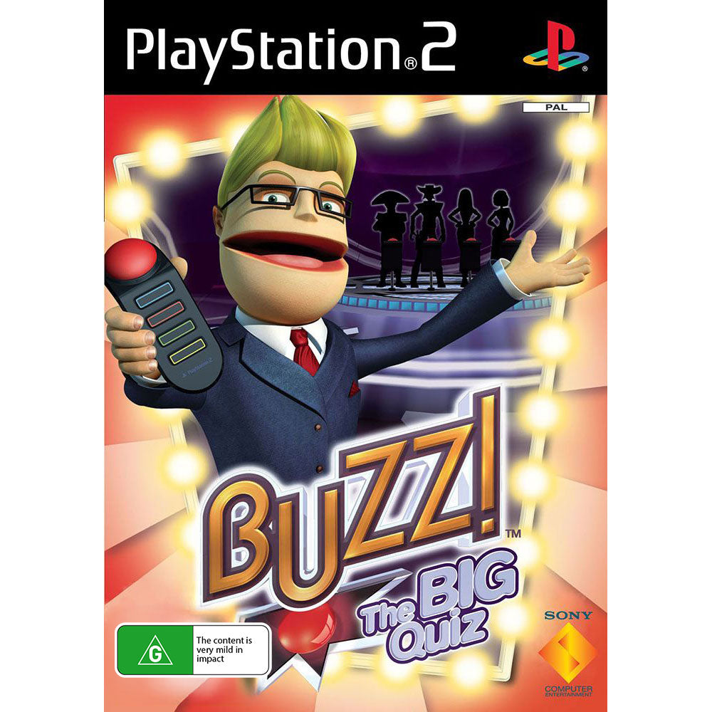Buzz! The Big Quiz (Game Only) - PlayStation 2 PS2