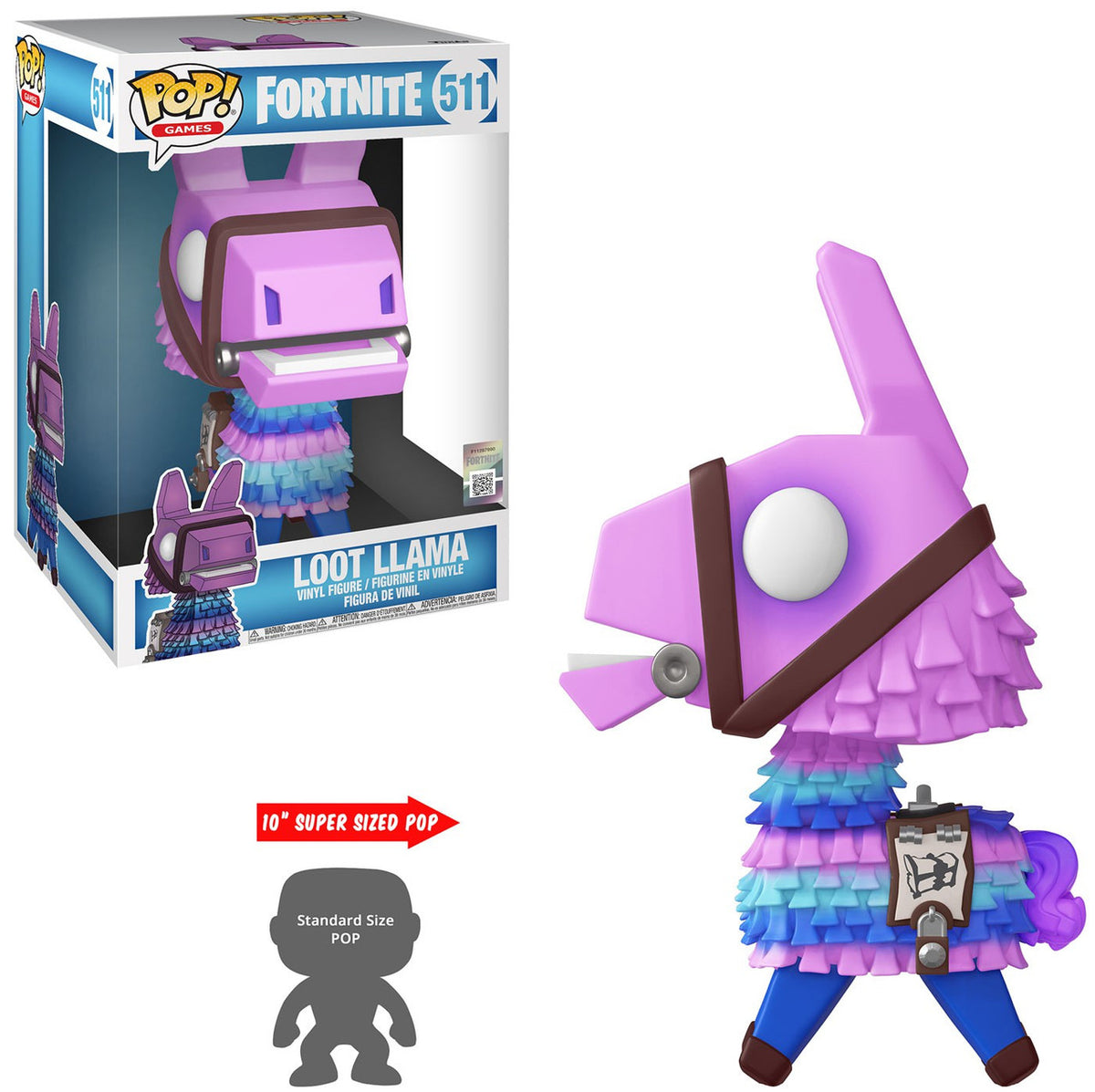 Fortnite - Loot Llama #511 Super Sized Pop! Vinyl Figure