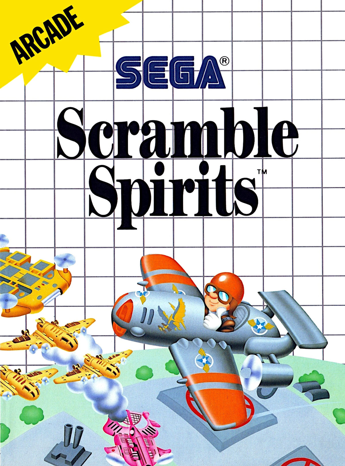 Scramble Spirits - Sega Master System