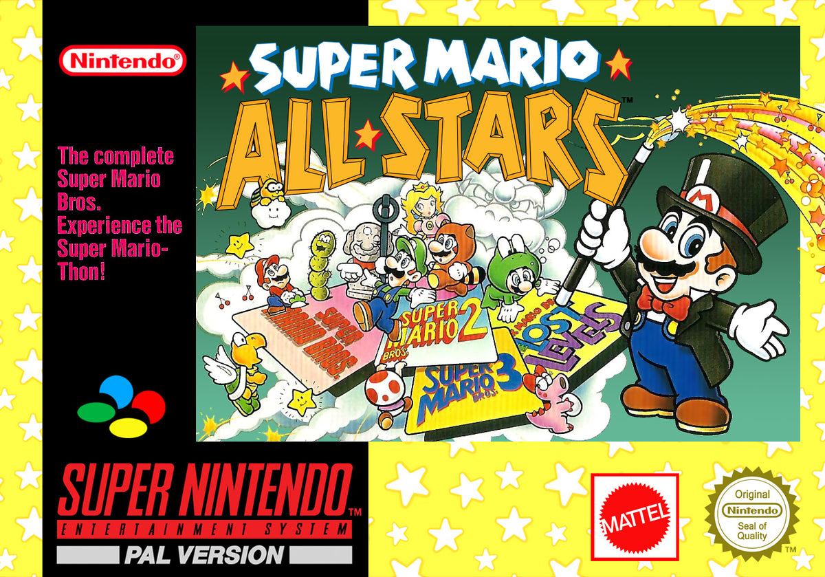 Super Mario All-Stars - Super Nintendo SNES (Boxed)