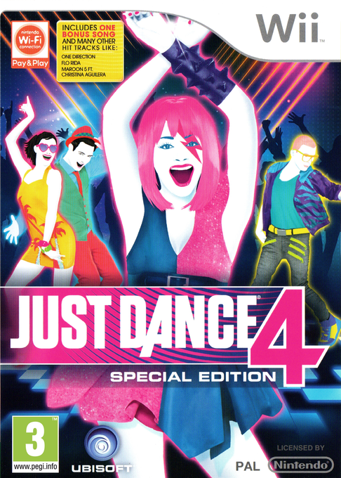 Just Dance 4 Special Edition - Nintendo Wii