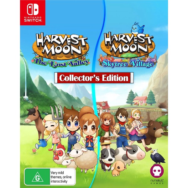 Harvest Moon: The Lost Valley + Skytree Village Collector's Edition - Nintendo Switch