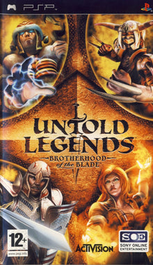Untold Legends: Brotherhood of the Blade - PSP PlayStation Portable