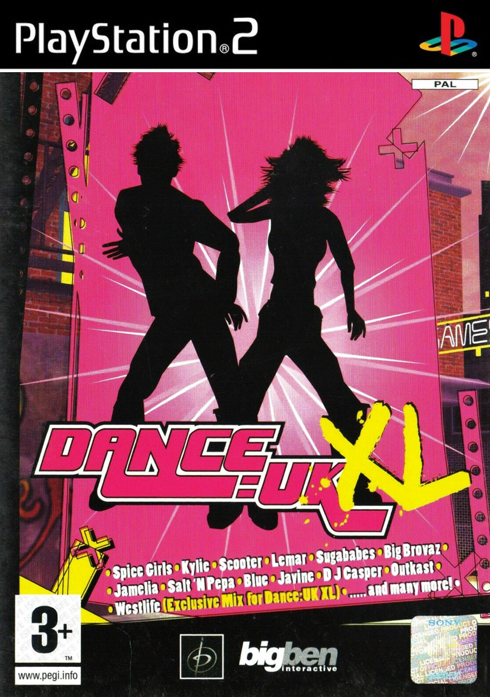 Dance: UK XL - PlayStation 2 PS2