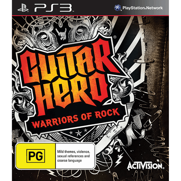 Guitar Hero: Warriors of Rock - PlayStation 3 PS3
