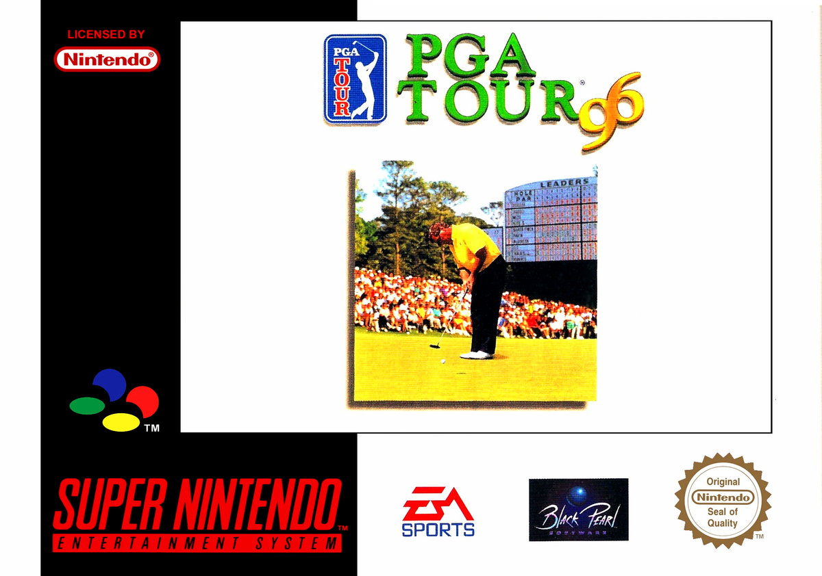 PGA Tour 96 - Super Nintendo SNES (Boxed)