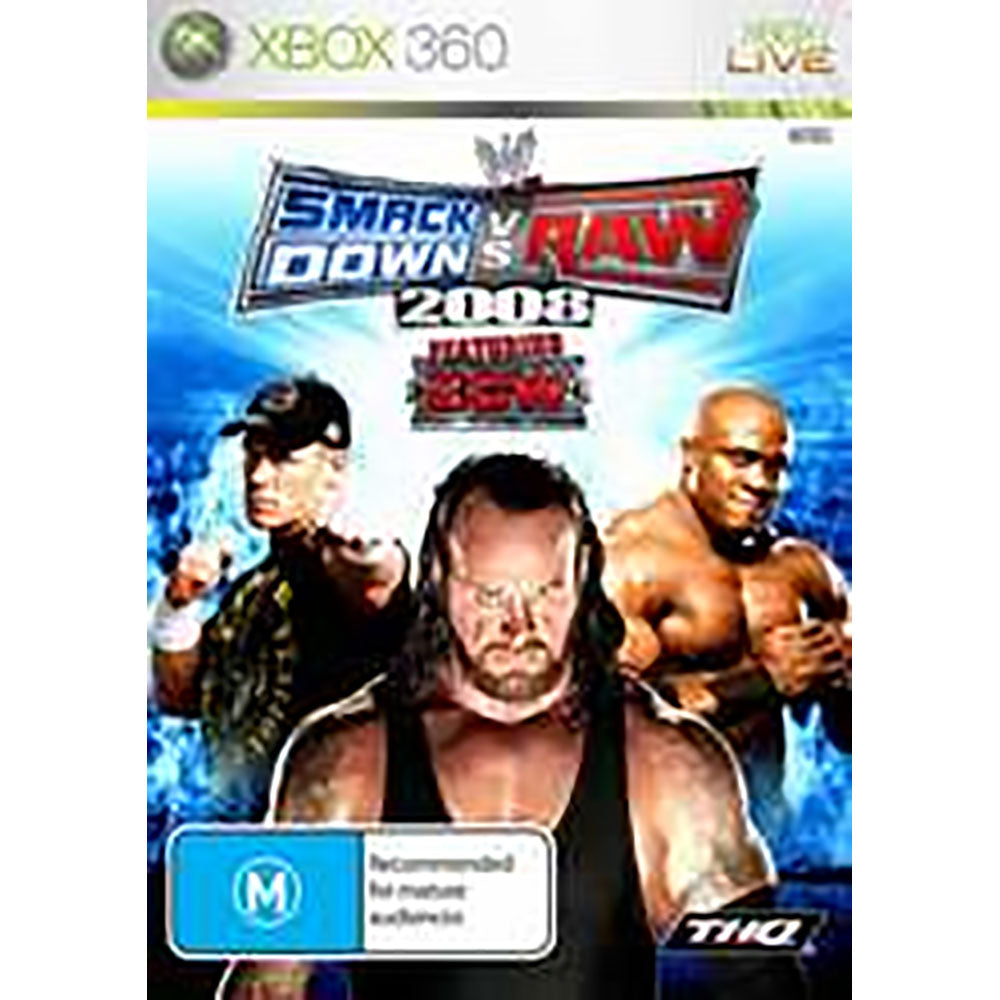 WWE SmackDown vs. Raw 2008 - Xbox 360