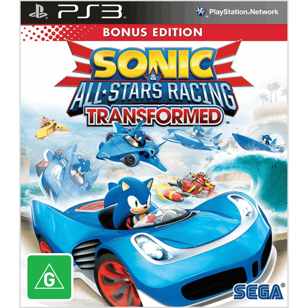 Sonic & All-Stars Racing Transformed - PlayStation 3 PS3
