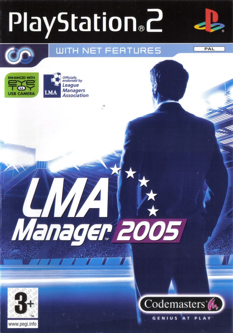 LMA Manager 2005 - PlayStation 2 PS2
