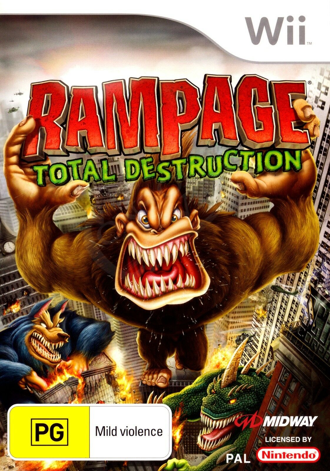 Rampage: Total Destruction - Nintendo Wii