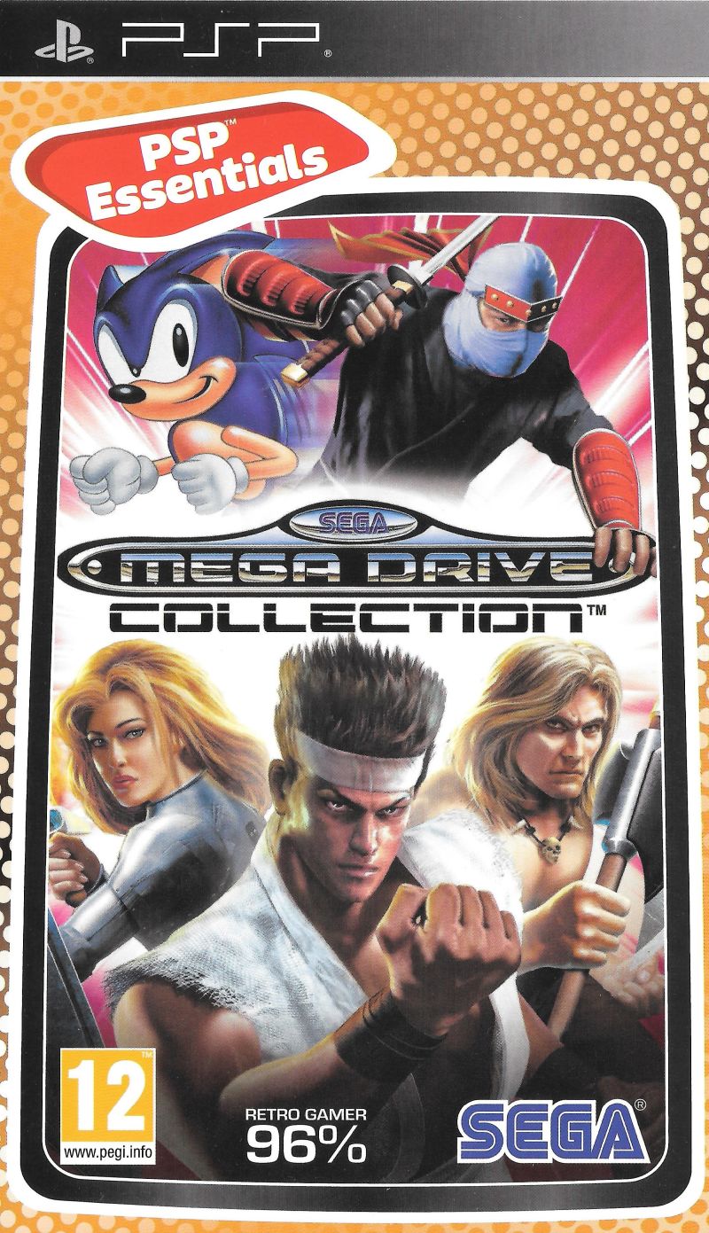 Sega Mega Drive Collection - PSP PlayStation Portable