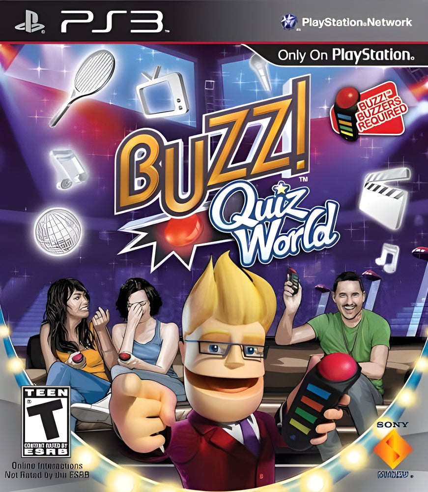 Buzz! Quiz World - PlayStation 3 PS3