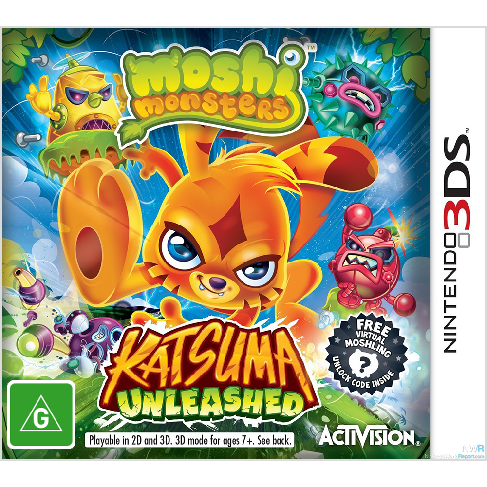 Moshi Monsters: Katsuma Unleashed - Nintendo 3DS