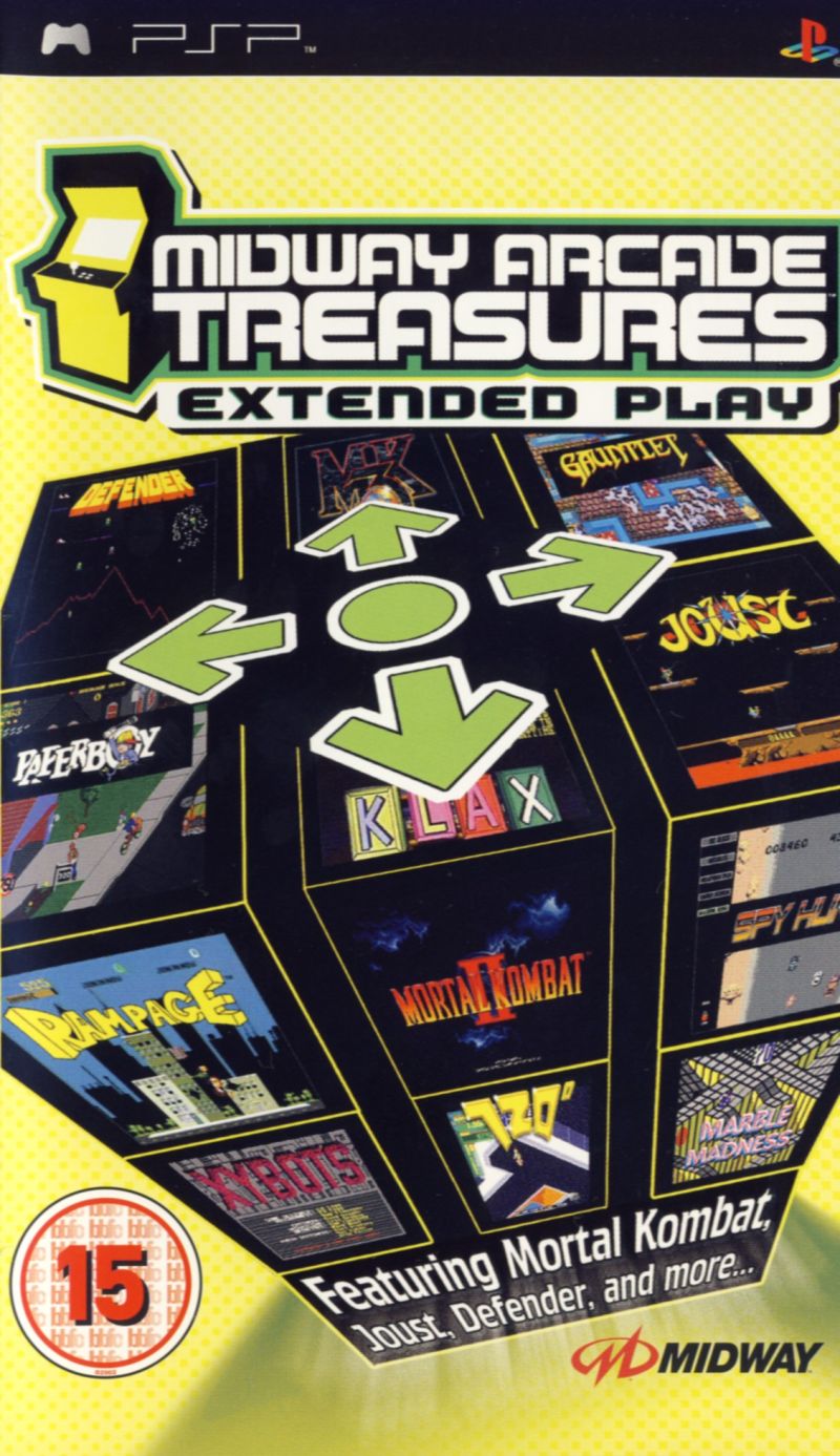 Midway Arcade Treasures: Extended Play - PSP PlayStation Portable