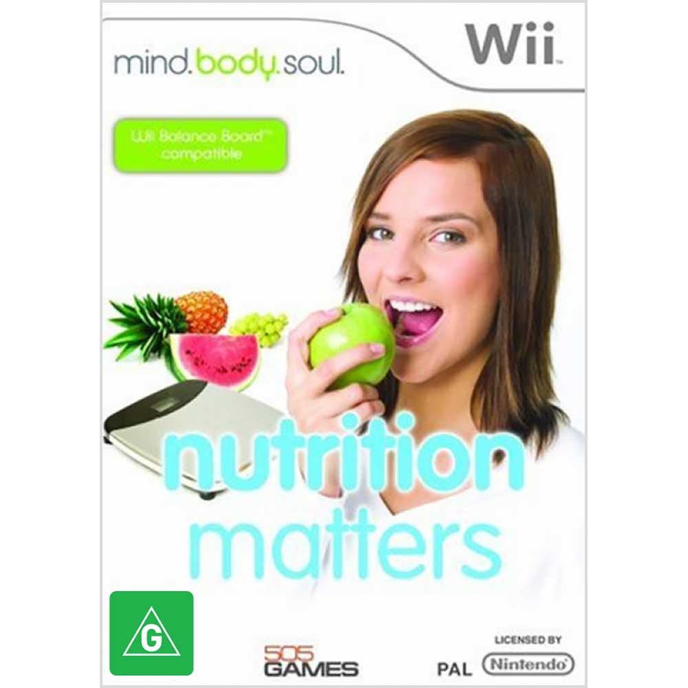 Nutrition Matters - Nintendo Wii
