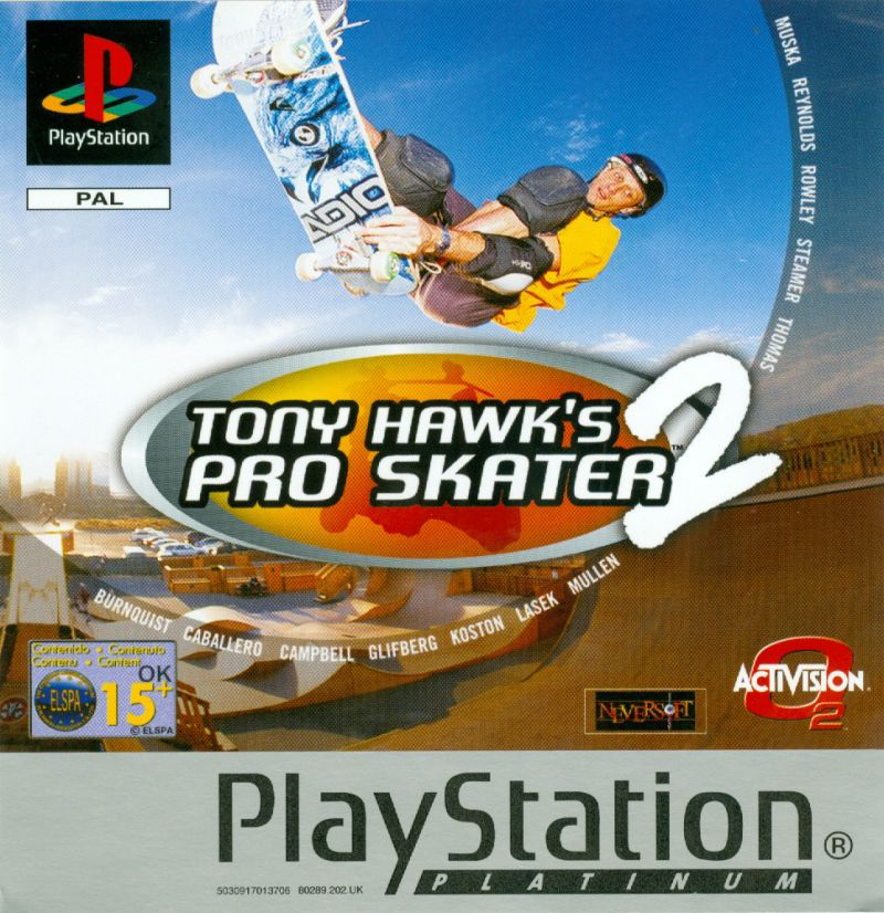 Tony Hawk's Pro Skater 2 - PlayStation 1 PS1