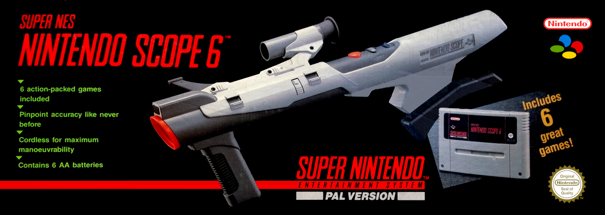Nintendo Scope 6 - Super Nintendo SNES (Boxed)