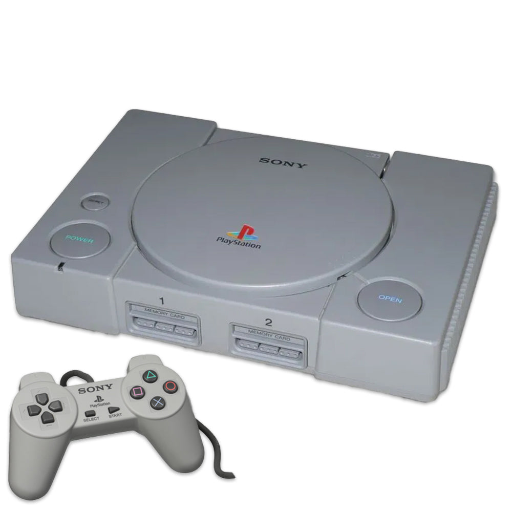 PS1 Console + 1 Controller (Original Grey) - PlayStation 1