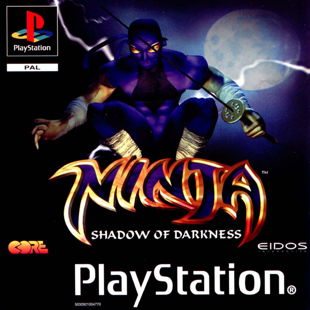 Ninja: Shadow of Darkness - PlayStation 1 PS1