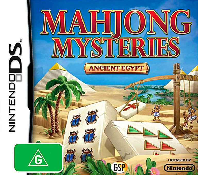 Mahjongg Mysteries: Ancient Egypt - Nintendo DS