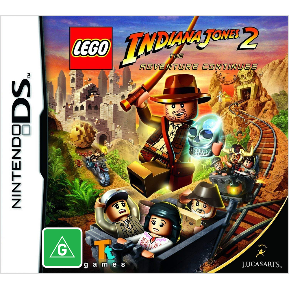LEGO Indiana Jones 2: The Adventure Continues - Nintendo DS