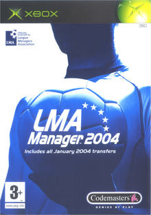 LMA Manager 2004 - Xbox Original