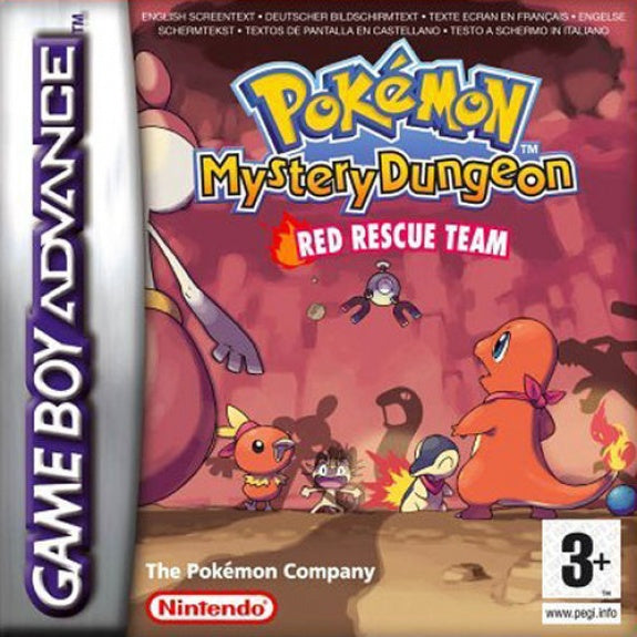 Pokémon Mystery Dungeon: Red Rescue Team - Game Boy Advance