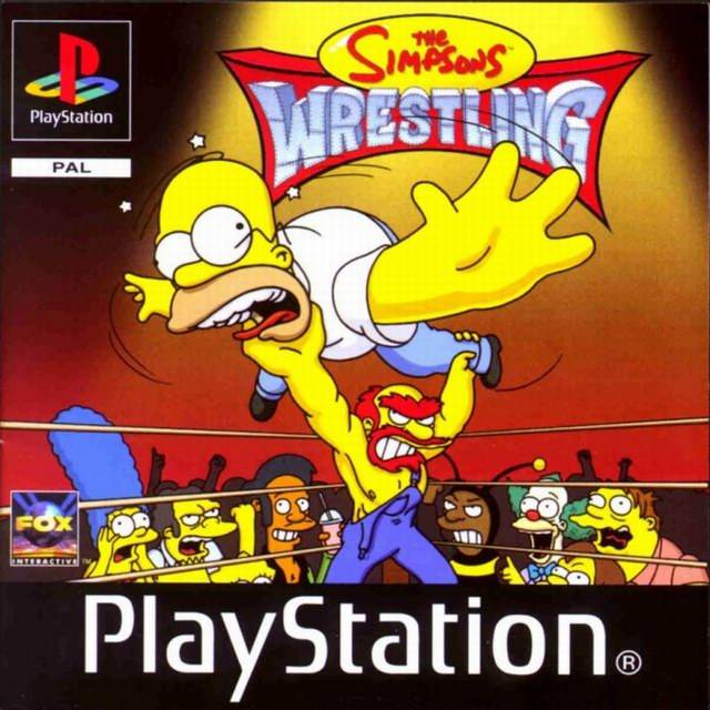 The Simpsons Wrestling - PlayStation 1 PS1