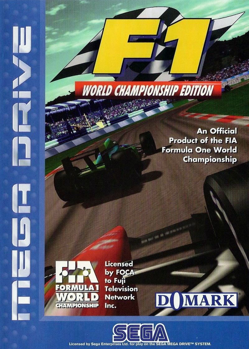 F1 World Championship Edition - Sega Mega Drive