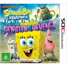 SpongeBob SquarePants: Plankton's Robotic Revenge - Nintendo 3DS