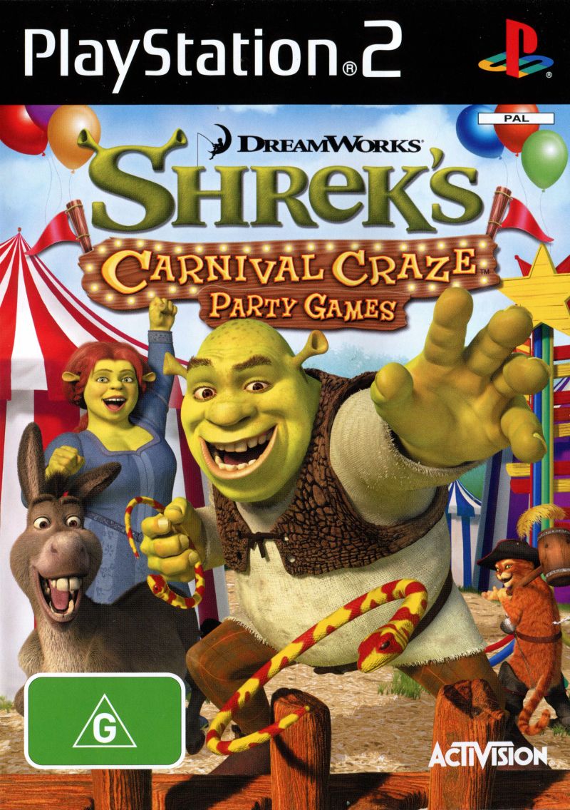 Shrek's Carnival Craze: Party Games - PlayStation 2 PS2