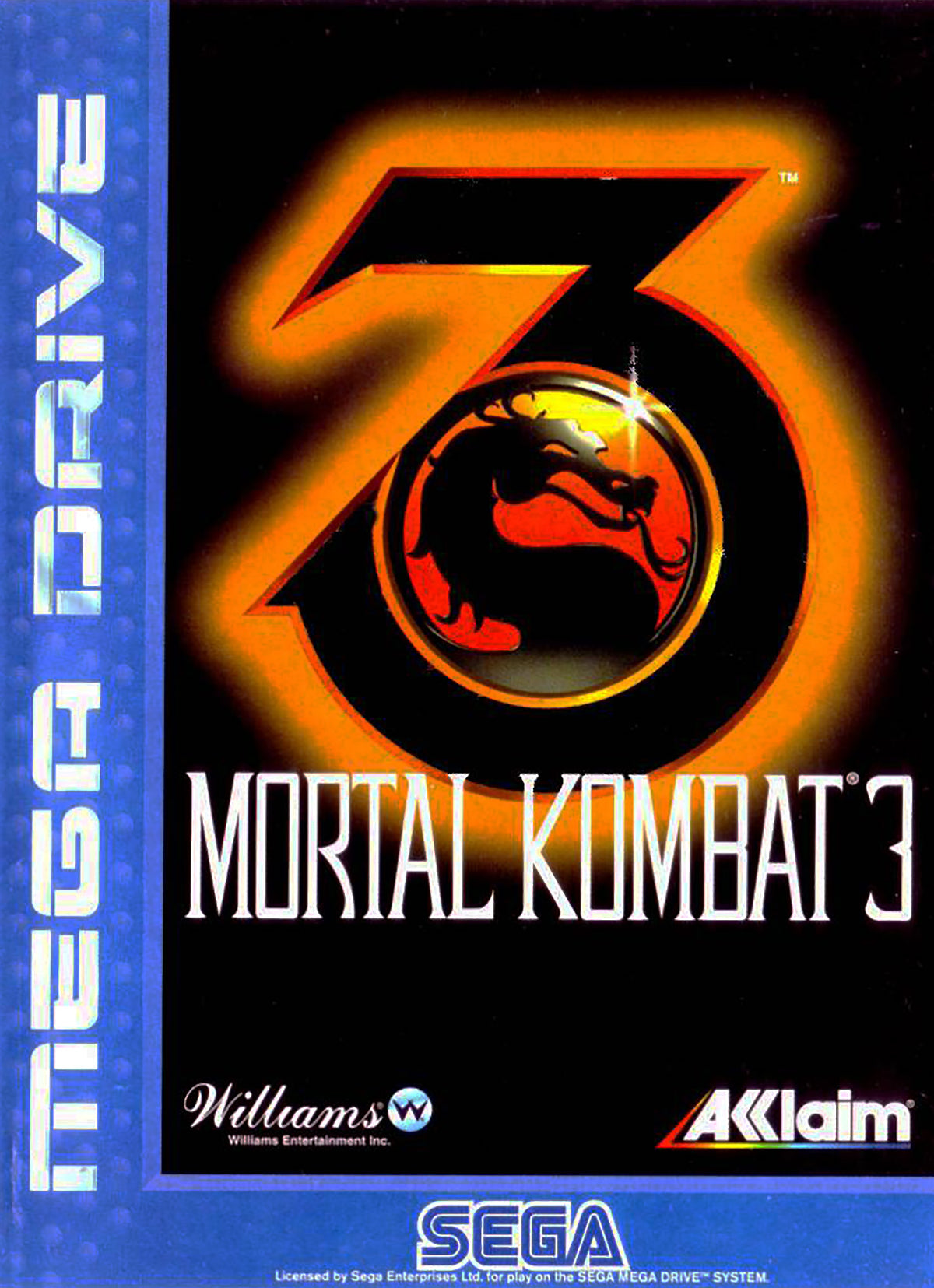 Mortal Kombat 3 - Sega Mega Drive
