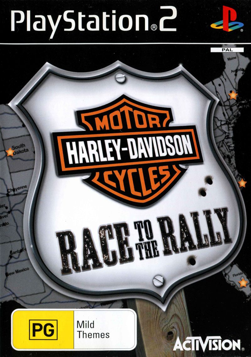 Harley-Davidson Motor Cycles: Race to the Rally - PlayStation 2 PS2