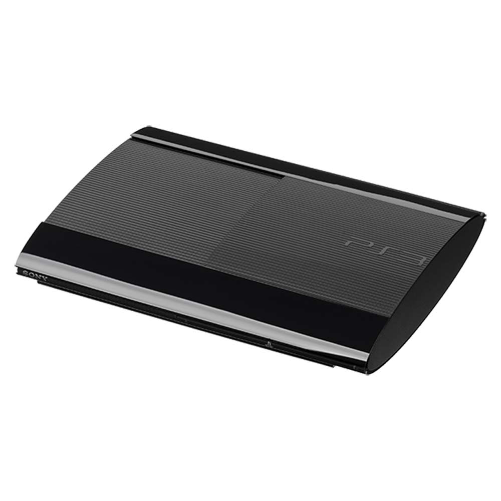 PS3 Console Super Slim + 1 Controller (Original Black) - PlayStation 3 Boxed