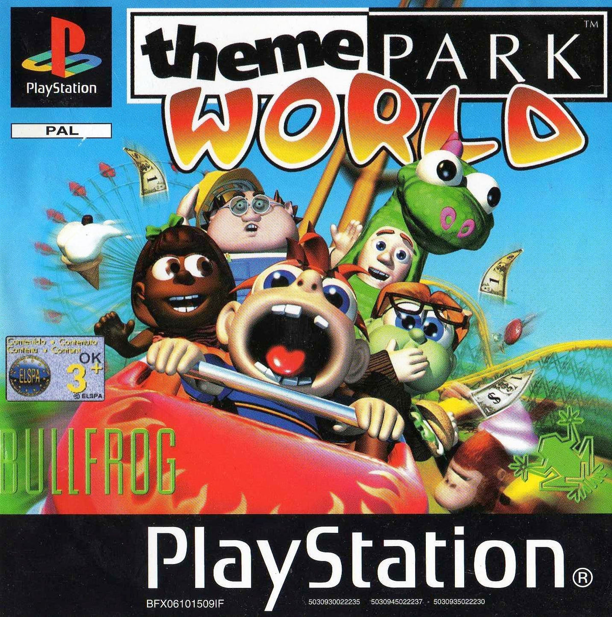Theme Park World - PlayStation 1 PS1