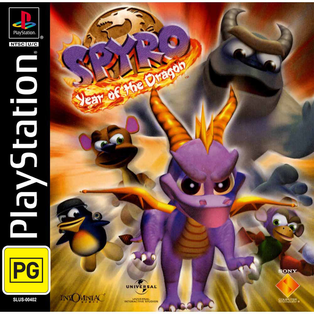 Spyro: Year of the Dragon - PlayStation 1 PS1