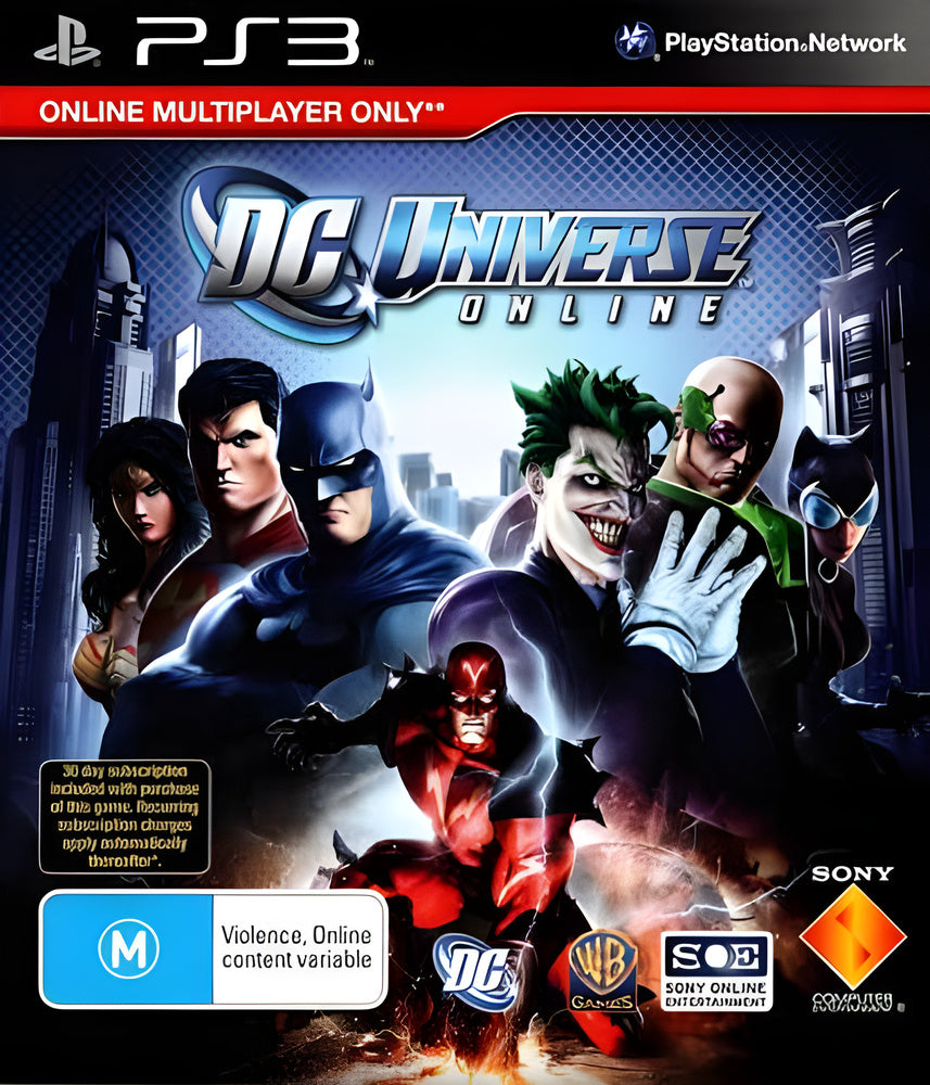 DC Universe Online - PlayStation 3 PS3