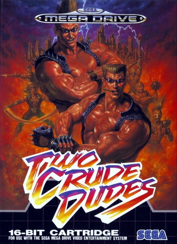 Two Crude Dudes - Sega Mega Drive